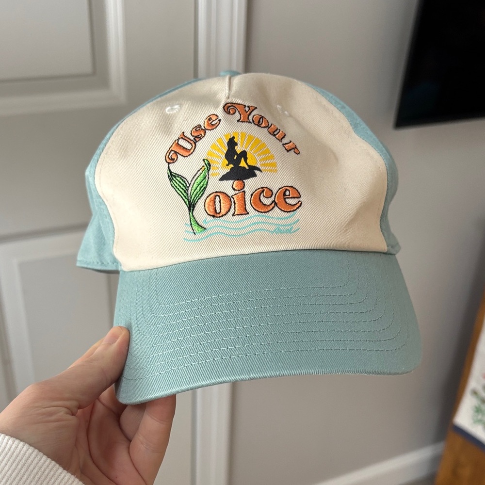 NWT Disney x Junk Food Little Mermaid Adjustable Cap